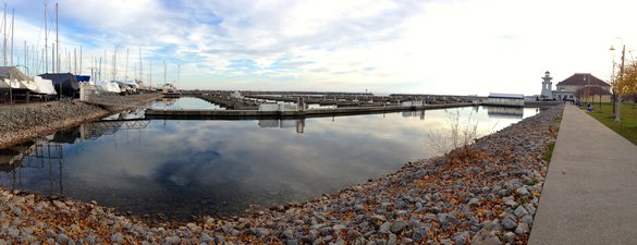 Bronte Harbour Marina Oakville Port Water Downtown Calm