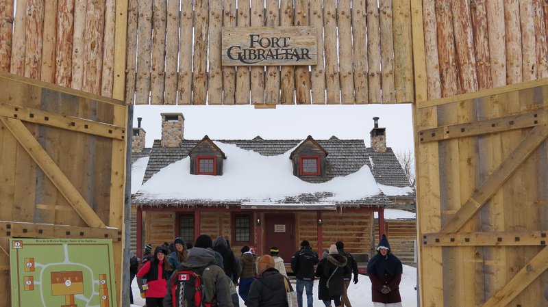 Fort Gibraltar Winnipeg attraction