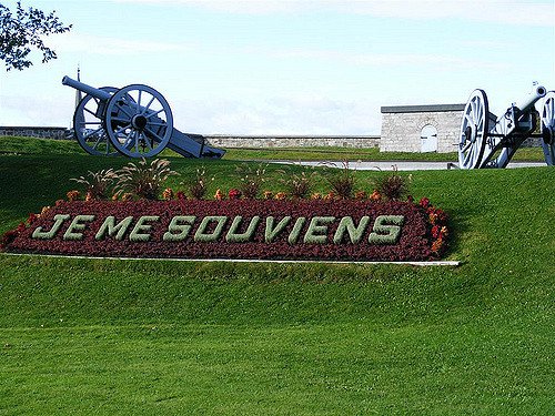 Je Me Souviens Quebec City Royal 22 Regiment