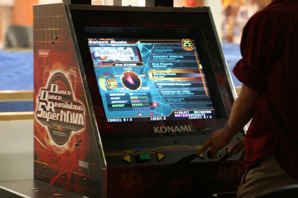 Pacific Mall SuperNova Arcade Room Amusement Area Attraction Markham