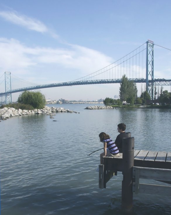 Windsor lake St Clair children fun fishing