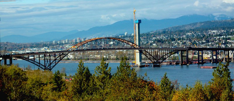 Surrey bridge downtown water transit city rentals