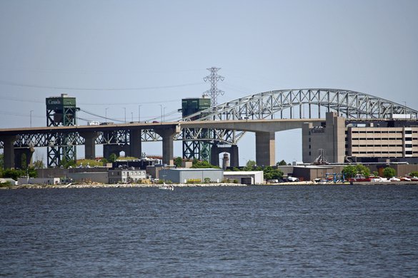 Burlington Waterfront Bridge Industrial Building Downtown Transit