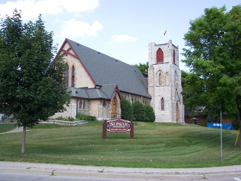 St Paul's Anglican 1884 Newmarket Ontario Community