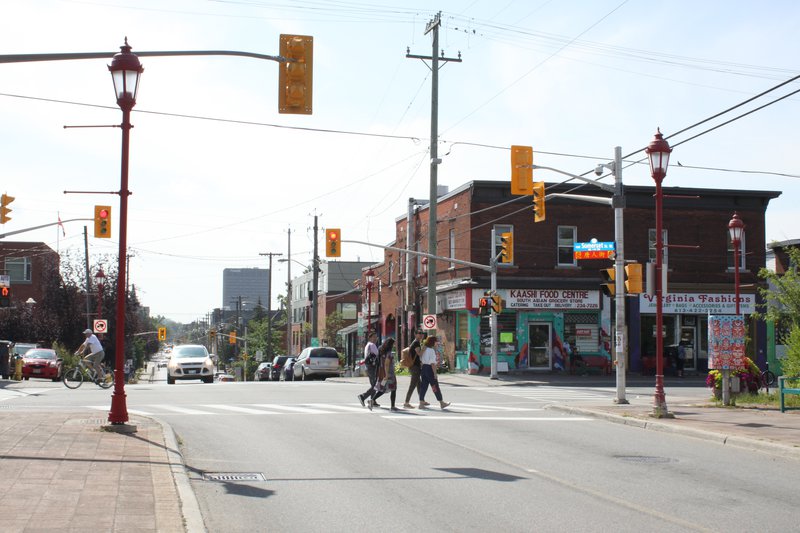 Chinatown Street Ottawa Neighbourhood downtown Pedestrian intersection
