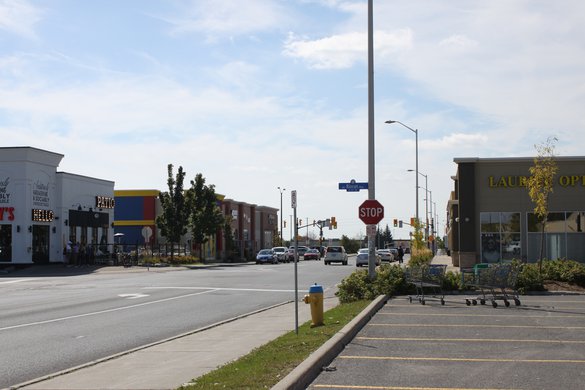 Nepean Downtown Ottawa neighborhood strip mall