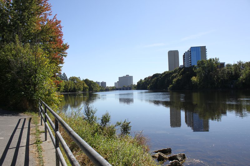 New Edinburgh Ottawa Neighborhood rideau canal cycle path