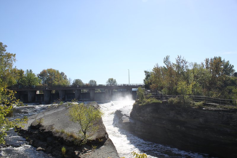 Hog's Back Park Carleton Heights Neighbourhood Ottawa Waterfall