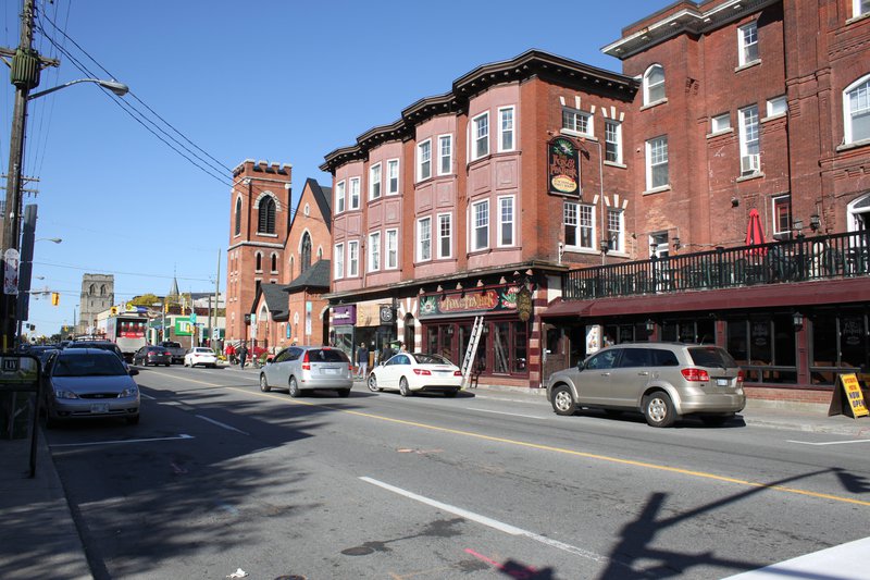 Centretown Shopping Area Street Retail Ottawa neighbourhood