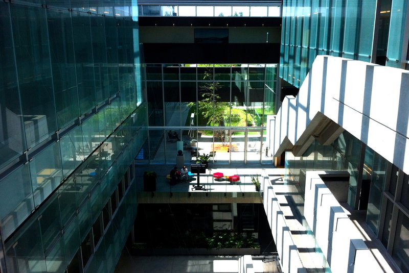 Kitchener building business glass panes blue.jpg