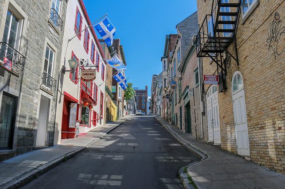 Quebec City Street Canada