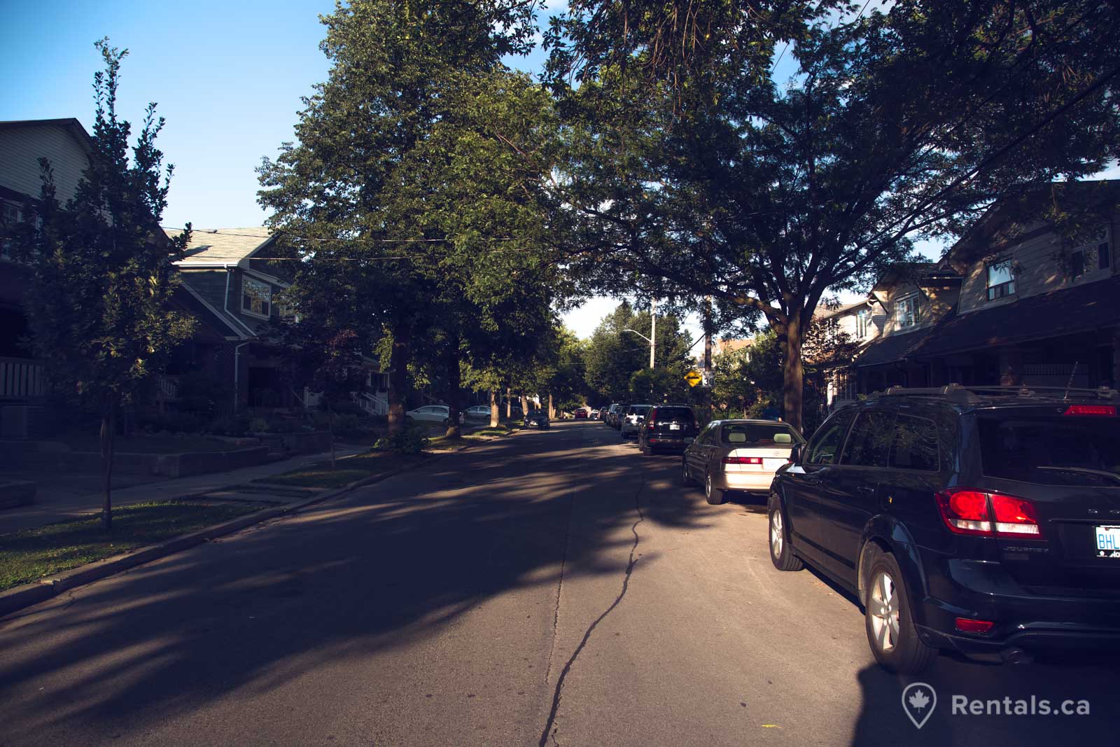 The Danforth is home to many rental units on residential sidestreets