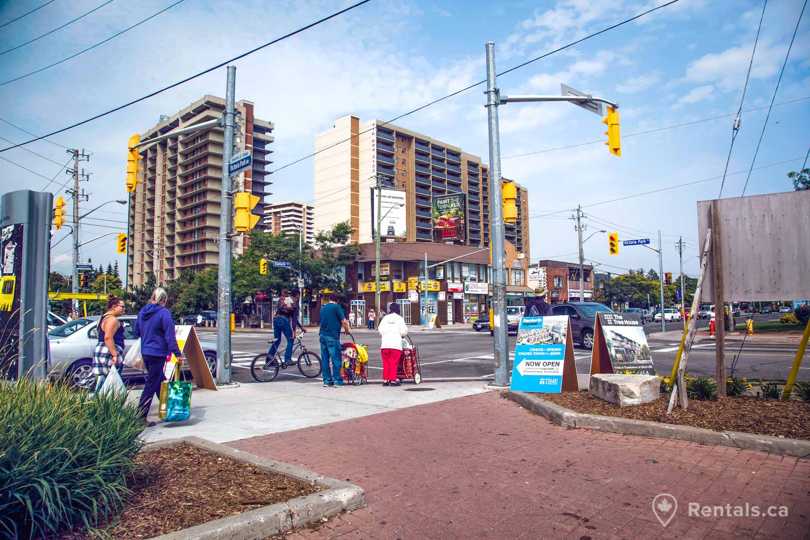 Apartment rental property in The Danforth with a diverse community