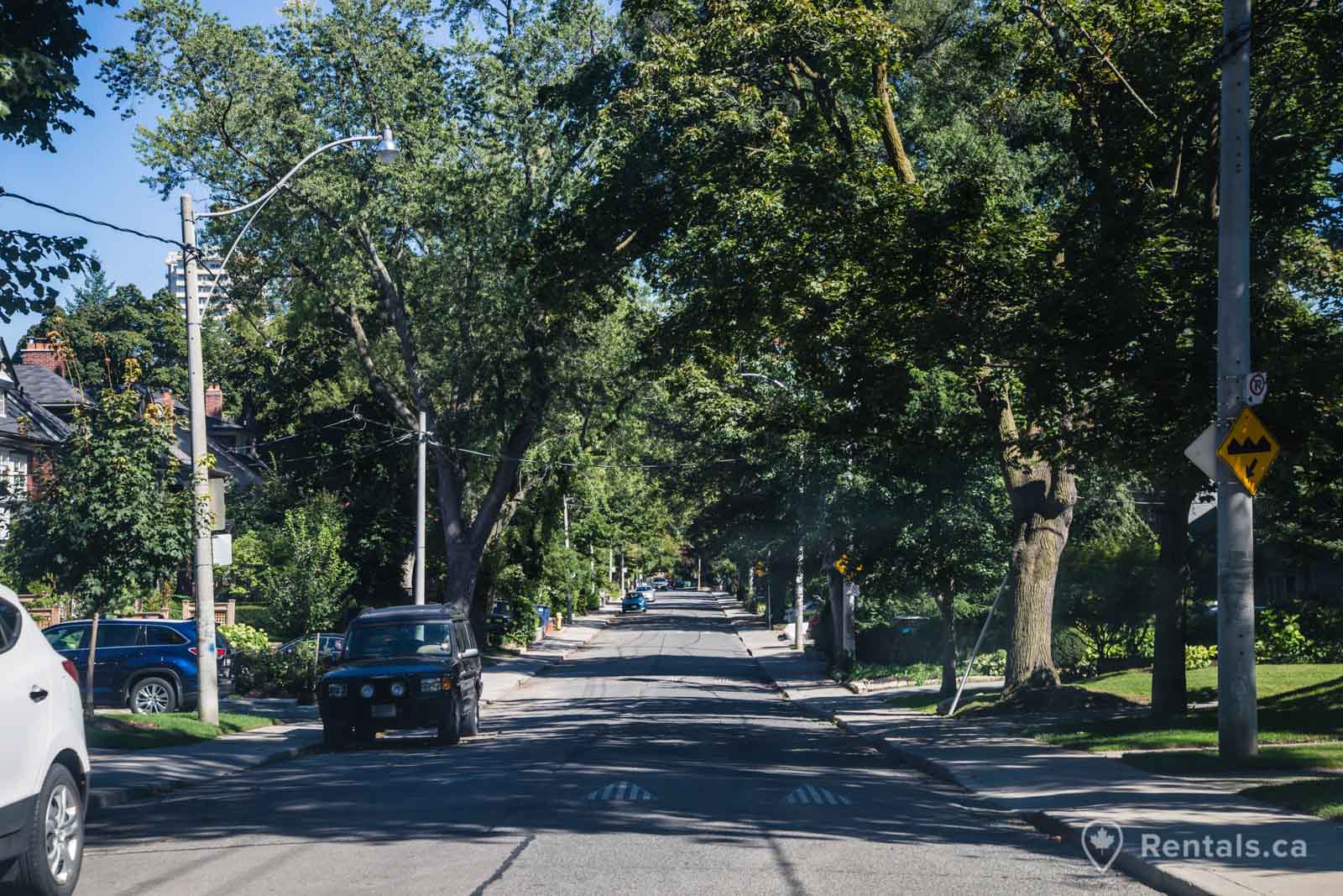 The Summerhill neighbourhood is fill with many large Victorian and modern homes with few rentals in the area