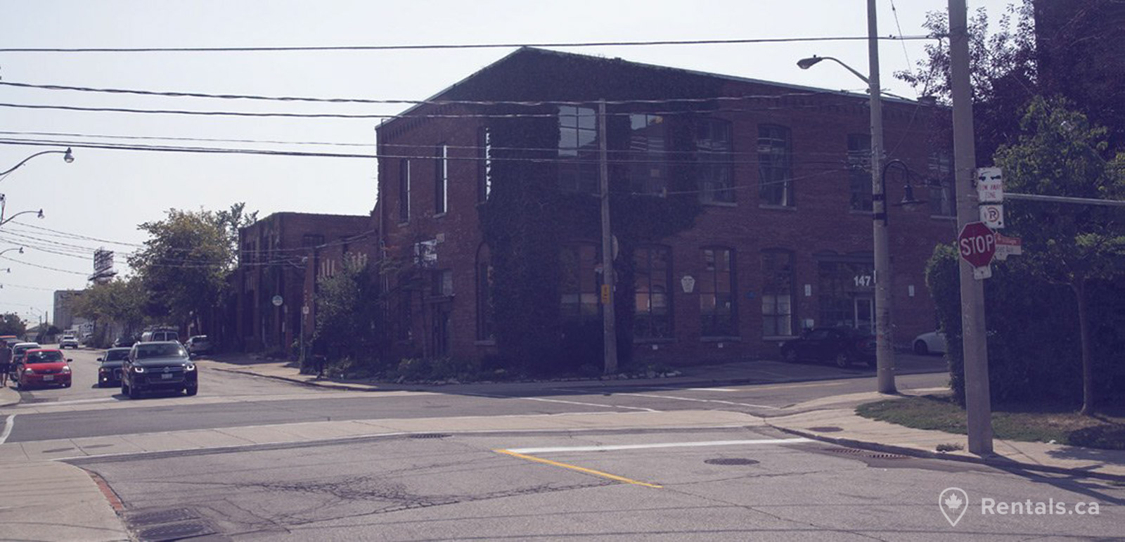 Shops and restaurants near by Liberty Village rental homes