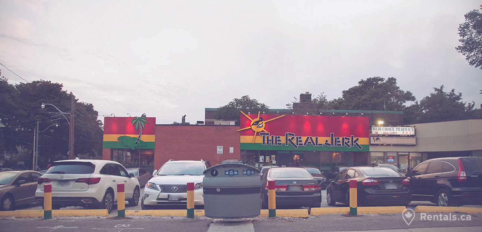 great restaurants like the real jerk located centrally to many riverdale rentals