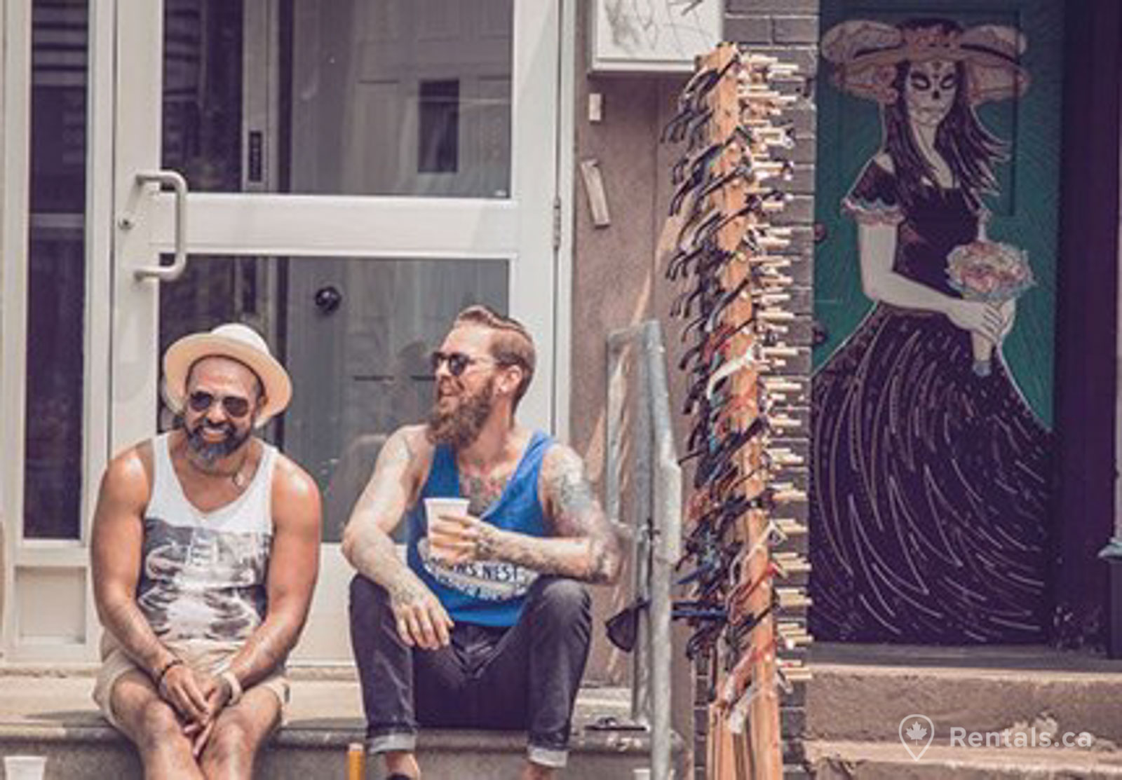 Many social activities and spots to visit near rental houses in Kensington Market
