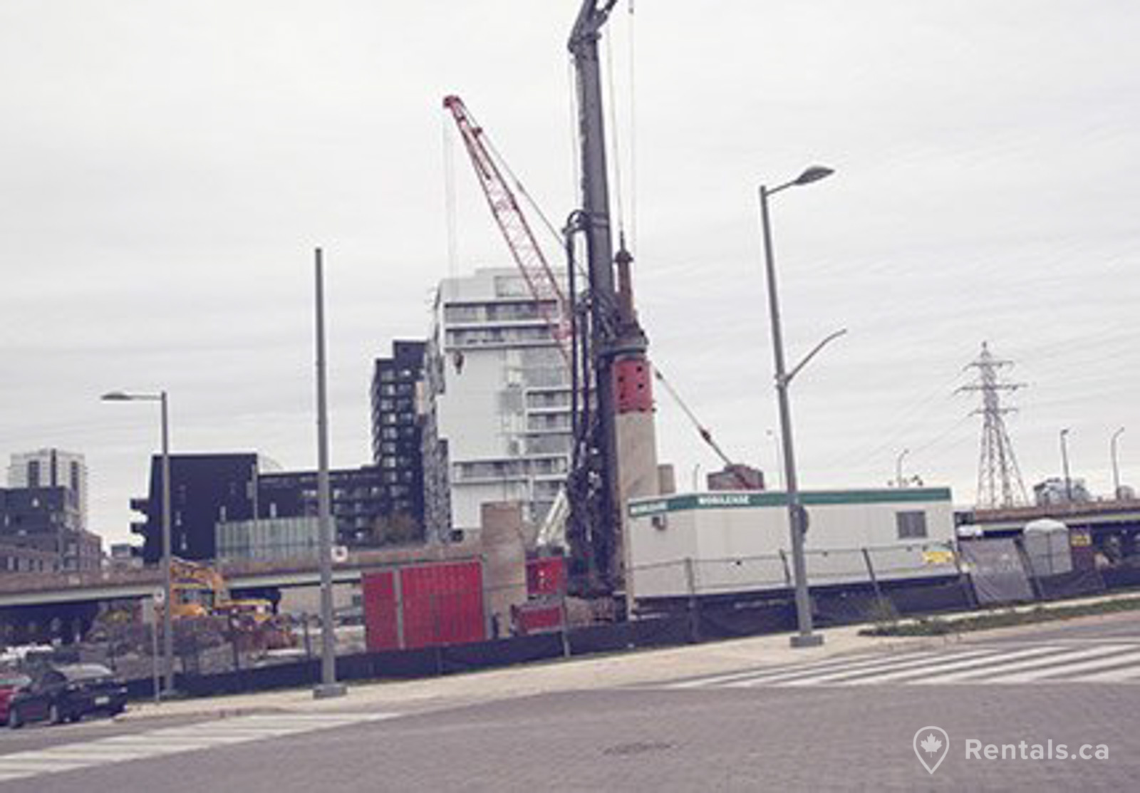 New Condo development in west don land which will be full of condo units for rent