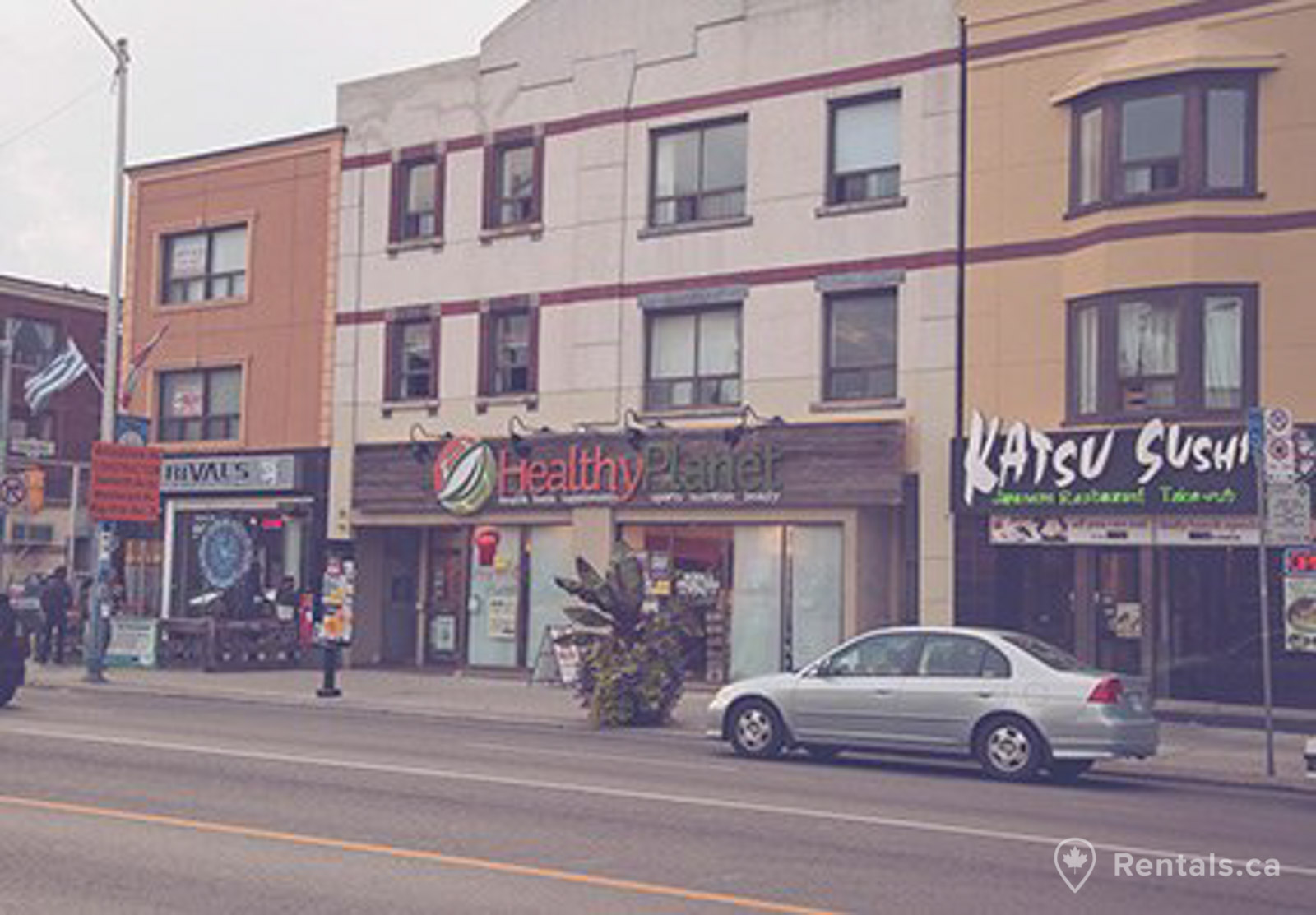 Neighbourhoods in Riverdale street level shops with upper level apartments