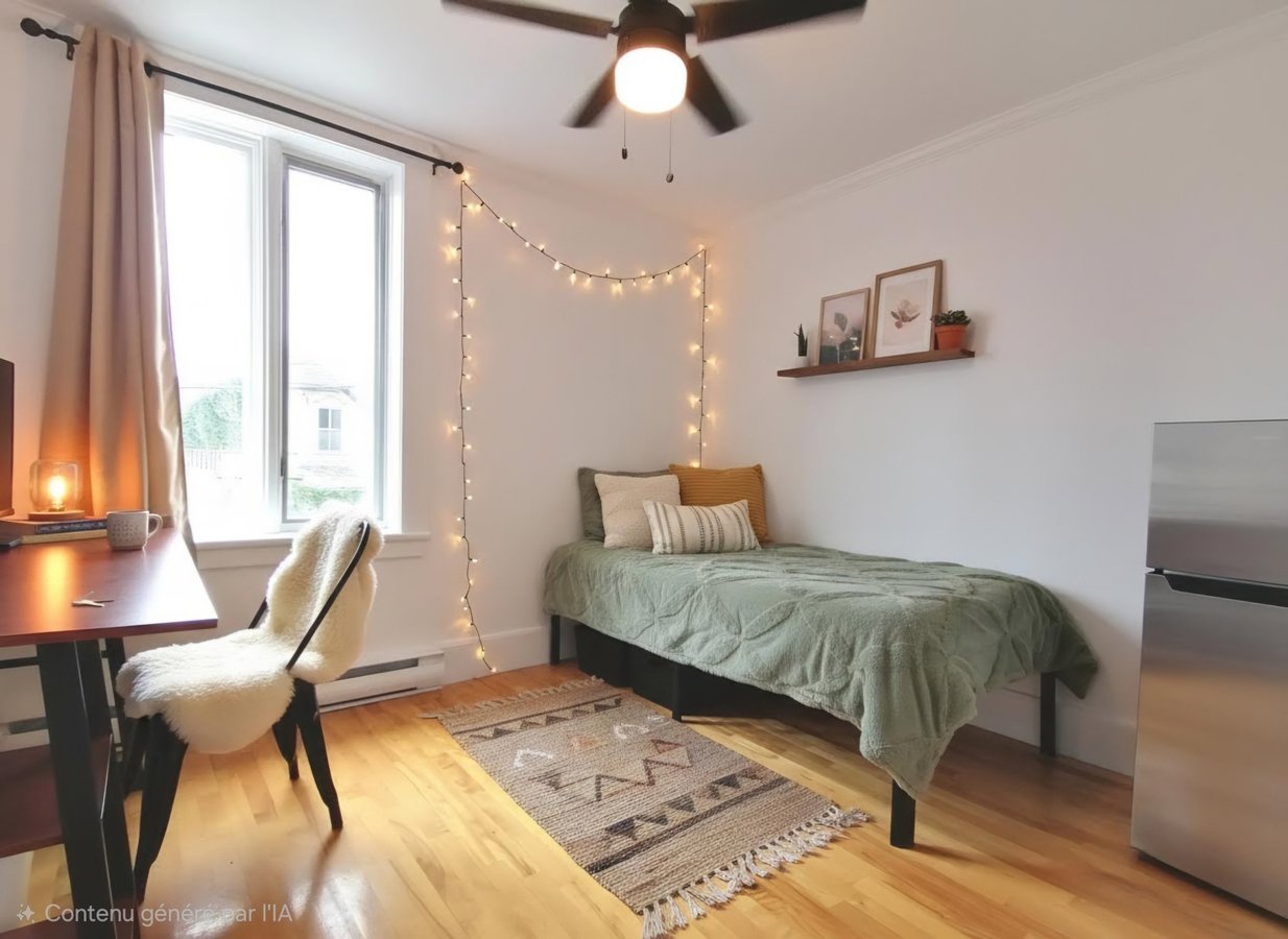 Private room furnished with fully equipped kitchen - Photo 2