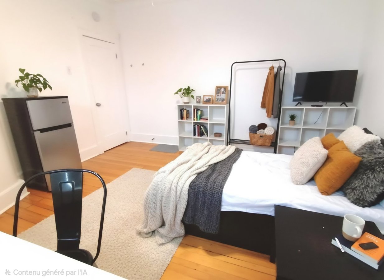 Private room furnished with fully equipped kitchen - Photo 1