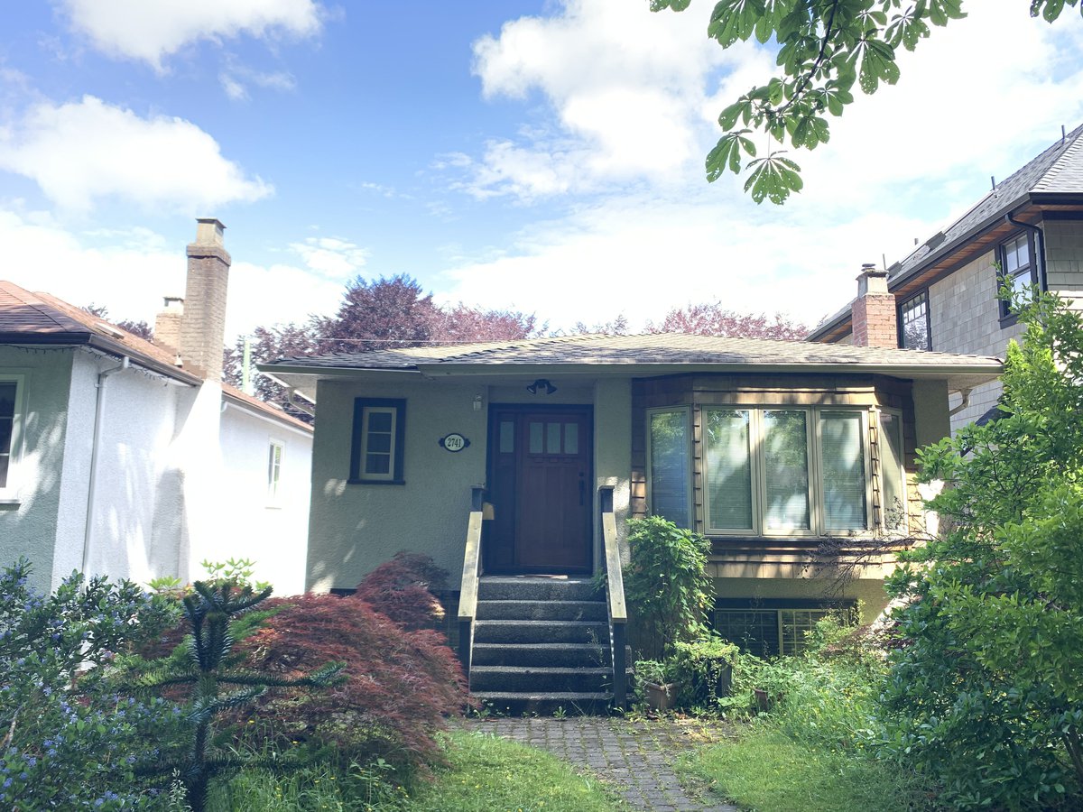 House for rent at 2741 West 14th Avenue, Vancouver, BC. 
